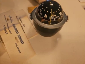 Vintage AIRGUIDE Model 74 MARINE BOAT COMPASS IN ORIGINAL BOX Collectible NOS - Bild 1 von 8