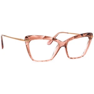 Dolce & Gabbana Eyeglasses DG 5025 3148 Rose Crystal/Rose Gold Italy 53[]15 140 - Picture 1 of 6