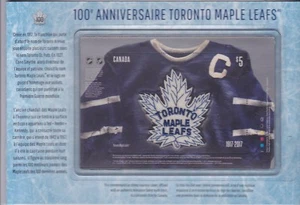 CANADA NHL 100 TH ANNIVERSARY OF THE MAPLE LEAFS S/S - Picture 1 of 2