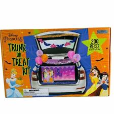 Disney PRINCESS Halloween TRUNK OR TREAT Party Car Decorations 200 Piece Kit
