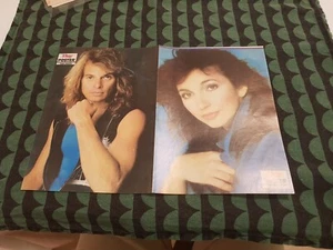 Kate Bush David Lee Roth John Parr Eurytmics UB40 Magazin Centerfold Poster  - Bild 1 von 2