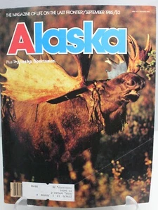 Alaska Magazine September 1985 Life  the Last Frontier Plastic Protective Sheet - Imagen 1 de 4