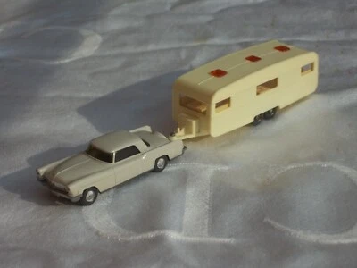 WIKING 1/87 HO FORD CONTINENTAL ART.21 E  ROULOTTE ART.5W VEDI DESCRIZIONE - Immagine 1 di 4