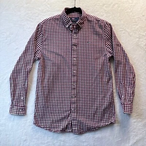 Camisa Vineyard Vines para mujer talla XL franela roja a cuadros manga larga con botones - Imagen 1 de 10