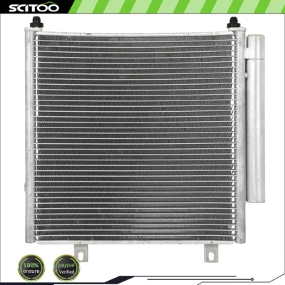 Aluminum Condenser Fits 4331 For 2014-2015 Mitsubishi Mirage Hatchback 1.2L L3 - Image 1 of 4