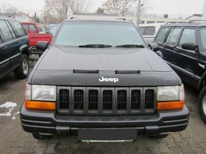 HOOD BONNET BRA + LOGO fit JEEP GRAND CHEROKEE ZJ 1993-1998 BRA DE CAPOT + BADGE - Imagen 1 de 2