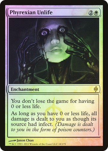 MTG 1x Phyrexian Unlife New Phyrexia Modern Magic the Gathering