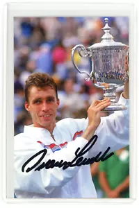 Ivan Lendl signed Photo - 1986 US Open Championship Pro Tennis Player - Bild 1 von 2