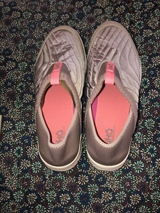Ryka Sami Nylon Slip-On Shoes Sneaker Women 11 Wide Cinderbrown/Pink Purple NWT - Picture 1 of 9
