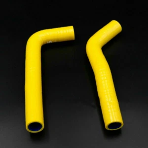 Manguera de radiador de silicona amarilla para Yamaha YFZ 450 YFZ450 2004-2008 05 06 07 ATV - Imagen 1 de 5
