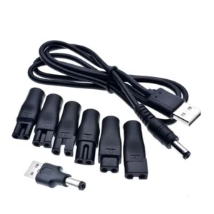 Power Cord Electric Hair Clippers Charger USB Charging Plug Cable USB Adapter - Picture 1 of 12