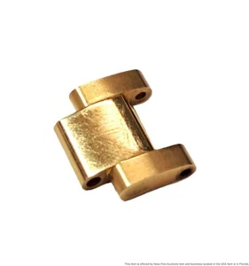 Rolex 18k Yellow Gold 15.5mm Oyster Link For Submariner 16618 16808 - Picture 1 of 4