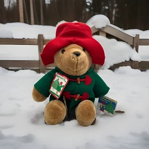 Orso Paddington 16” Sears Edizione Esclusiva Vacanze 1996 Vintage Con Etichetta E Libro - Foto 1 di 13