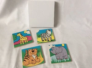 Brandneu Holz Bauernhof/Dschungel 1. Puzzle - Bild 1 von 2