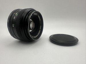 Fuji Photo Film Fujinon 55mm f/2.2 M42 Screw Mount Prime Lens w/ Cap