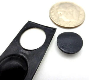 Almohadilla adhesiva parachoques de poliuretano duradero, tiene almohadilla de 3/8", mide 1/8" de alto - Imagen 1 de 12