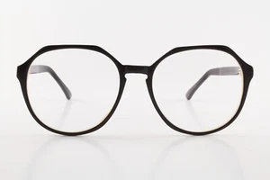 Very Rare Authentic Marni MA746 01 52mm Black Beige Frames Glasses Italy - Picture 1 of 5