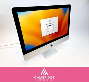 Apple iMac Retina 4K 21.5" 2017 (512GB SSD, i5 7th, 8GB) A1418 Silver Grade C - Picture 1 of 8