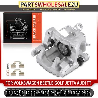 Pinza de freno trasera izquierda con soporte para Volkswagen Golf 1999 Jetta 2000  Foto 1 de 4