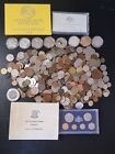 4 kg Kilos of Commonwealth World Coins Job Lot - Proof Sets, Silver Dollar