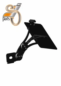 Keeway RK V125 C, Soporte Lateral Para Placa De Matrícula, Con Luz De Matrícula - Imagen 1 de 3