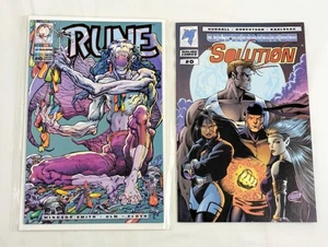 RUNE #0 Malibu Comics Ultraverse Vol 1 Limited Edition 1994 + The Solution #0 - Picture 1 of 13