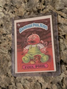 GARBAGE PAIL KIDS FOUL PHIL # 70b TOPPS CARD - Bild 1 von 2