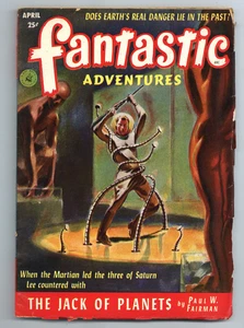 Fantastic Adventures Pulp / Magazine Apr 1952 Vol. 14 #4 FN - Picture 1 of 3