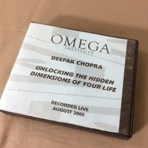 Deepak Chopra Unlocking Hidden Dimensions Of Your Life 6 CD Set 2005 Live - Picture 1 of 7