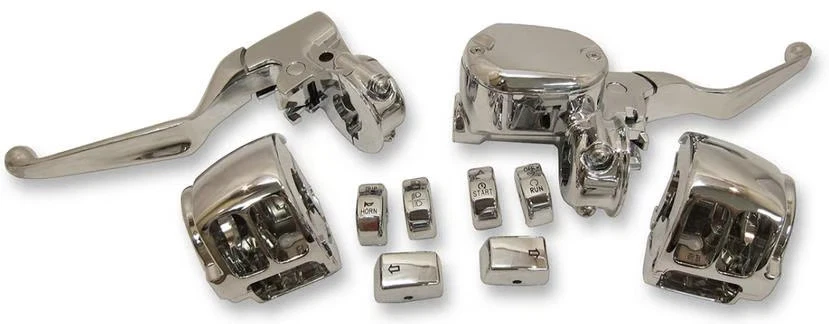 Kit Control Manillar Drag Specialties Sin Frenos ABS Moto 0610-0801 Foto 1 de 4