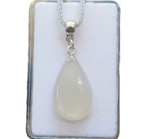 Mondstein Adular Cabochon Anhänger mit Ringschlaufe Nr. 4659 - Bild 1 von 1