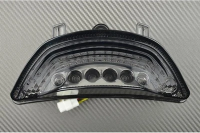 Feu Arrière LED Fumé Noir avec Clignotants YAMAHA VMAX 1700 V-MAX RP21 2009-2017 - Imagen 1 de 4