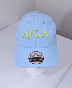 Casquette bleue de baseball de golf AJGA chapeau impérial à bretelles petite coupe femme neuve avec étiquette - Photo 1/7