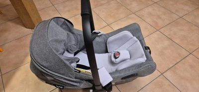 Seggiolino ovetto bugaboo auto turtle air nuna grigio compatibile con base 360° - Immagine 1 di 4