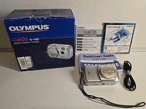 Cámara digital Olympus Camedia C-160 plateada - Imagen 1 de 7