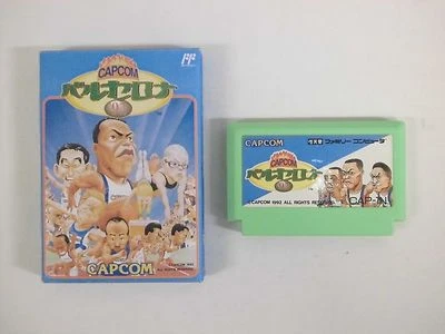 NES -- Capcom Barcelona '92 -- fake box. Can save! Famicom, Japan game. 12747 - Image 1 of 4