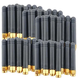 50pcs Short Wireless Antenna 2dBi RP-SMA Male for WiFi 2.4GHz 5.8GHz BT Network - Afbeelding 1 van 6