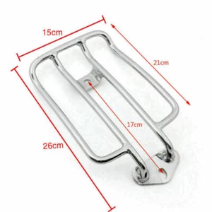 Rear Luggage Rack Steel Carrier Fits For  Harley Sportster XLH 1200 1988-2003 - Picture 1 of 4