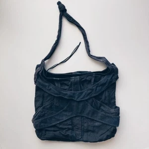 BALENCIAGA Nicola Era 2002 SS Black Corduroy Bag with Dust Bag and Tags - Picture 1 of 5