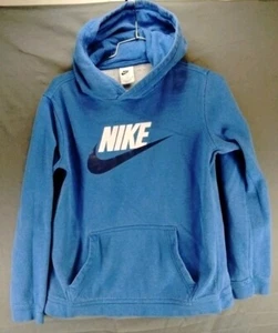 Nike Hoodie Boys XL Vintage 90s Y2K Youth Kids Hooded Sweatshirt Pocket Euc - Picture 1 of 12