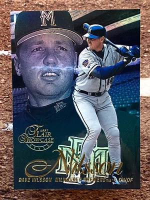 1997 Flair Showcase Row 2 Dave Nilsson #164 - Image 1 of 2
