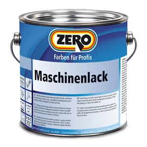 Zero Maschinenlack 2,5 ltr, Seidenmattlack weiß - Bild 1 von 1