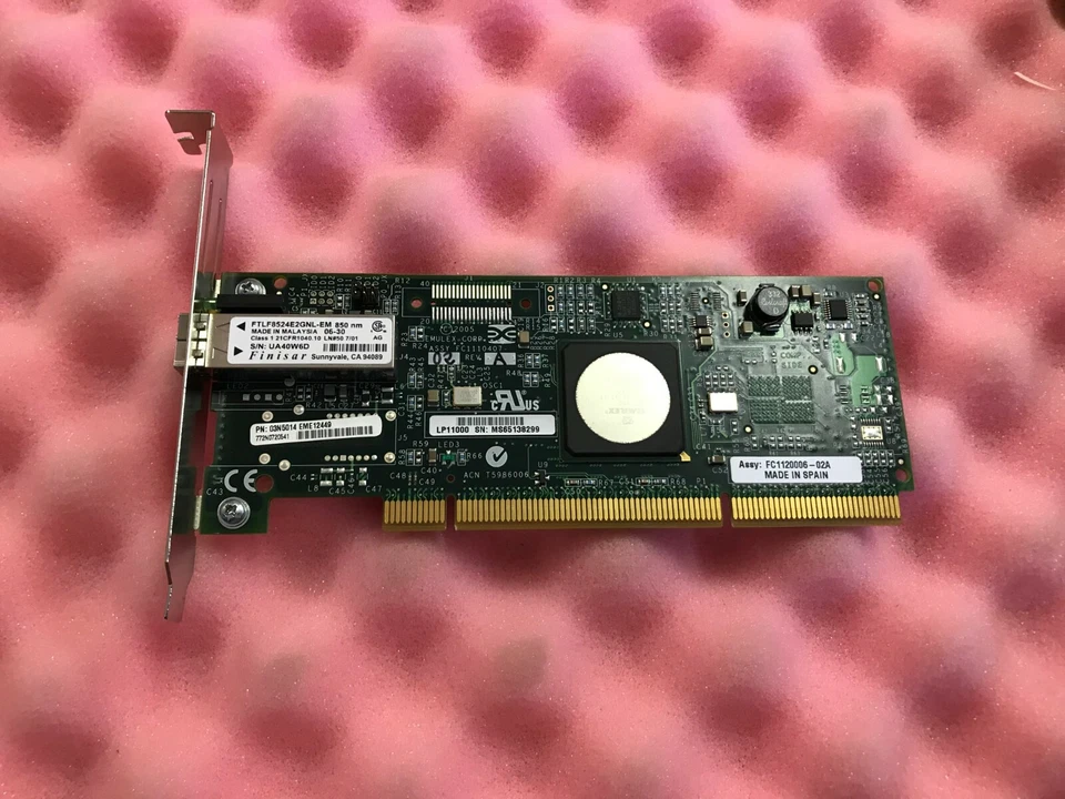 IBM FRU 03N5014 PCI-X 4GB Fibre Channel Adapter Card FB HBA (INC VAT) - Image 1 of 1