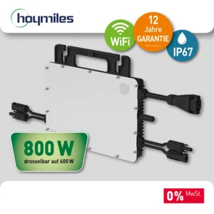 Hoymiles HMS-800W-2T Microinverter Modulwechselrichter für 2 PV Modul incl. WiFi - Bild 1 von 3