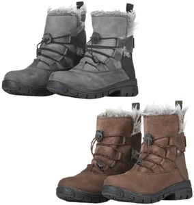 Dublin Boyne kurze wasserdichte & atmungsaktive Kunstfell gefütterte Stiefel Erwachsene UK 3-11 - Bild 1 von 15