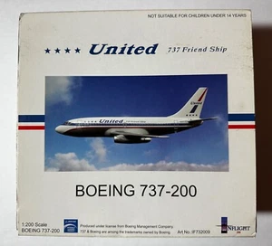 EXTREMELY RARE Inflight200 #IF732009 1/200 Boeing 737-200 United Airlines N9032U - Picture 1 of 2