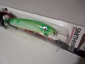 1 Señuelo Smithwick Suspending Perfect 10 China Rogue VIPER Personalizado HM BRILLO NUEVO EN PAQUETE - Imagen 1 de 7