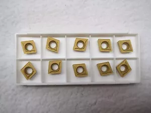 BOX of 10 MADISON SANDVIK Carbide Inserts 9871-068-26004 (CCMT3(2.5)2-UR) - Bild 1 von 3