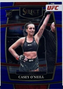 Tarjeta de novato 2022 Panini Select UFC #53 Casey O'Neill azul - Imagen 1 de 2