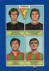 FIGURINA CALCIATORI PANINI 1971 72 MIGLIORINI GEROMEL PANDRIN BENATTI REMOVED - Imagen 1 de 2